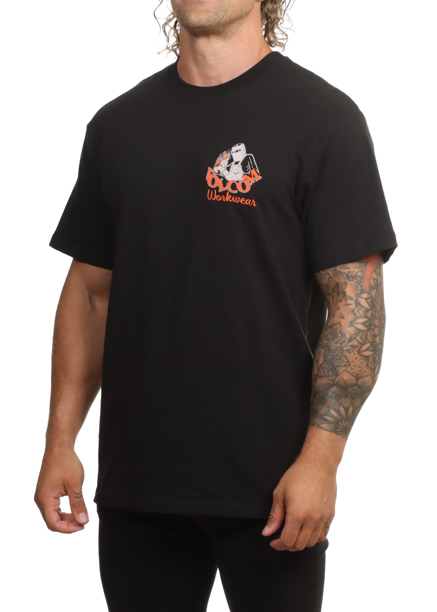 Volcom Always Grinding Tee Black