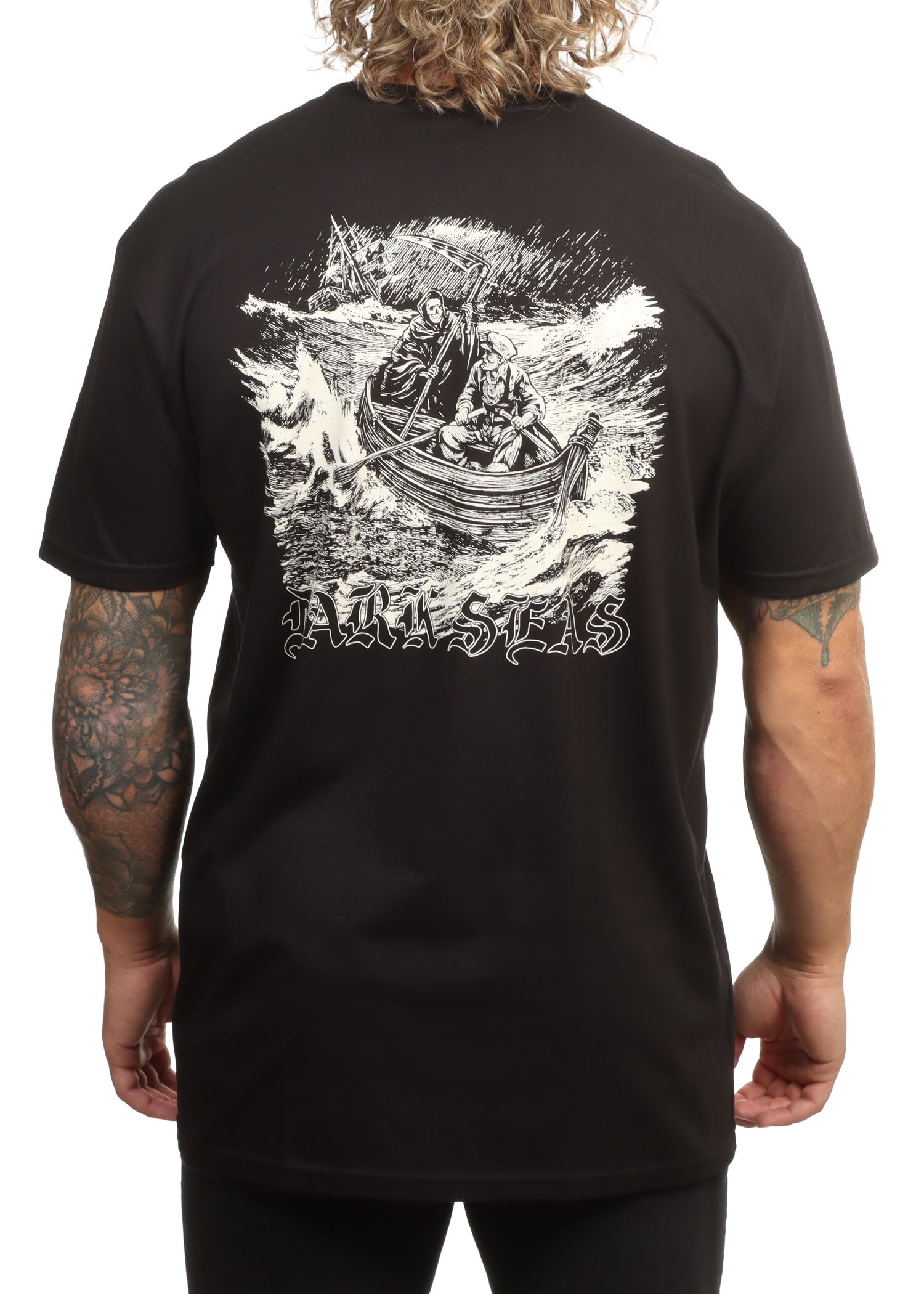 Dark Seas Shipwreck Tee Black