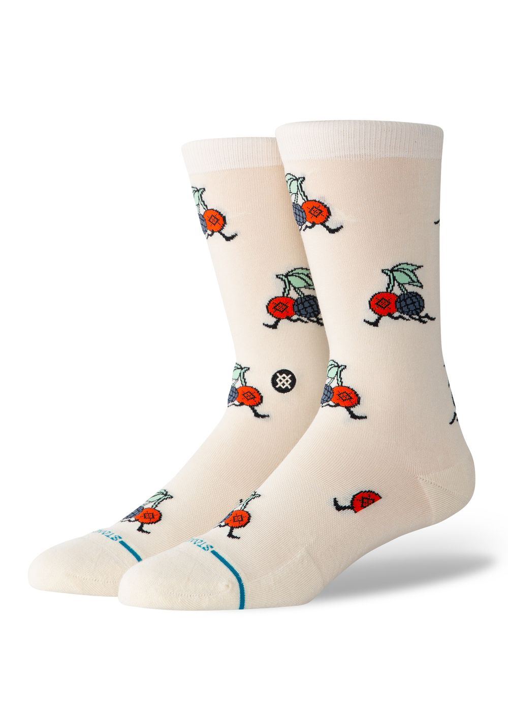 Stance Community Crew Socks Ivory