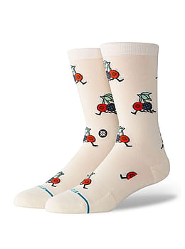 Stance Community Crew Socks Ivory