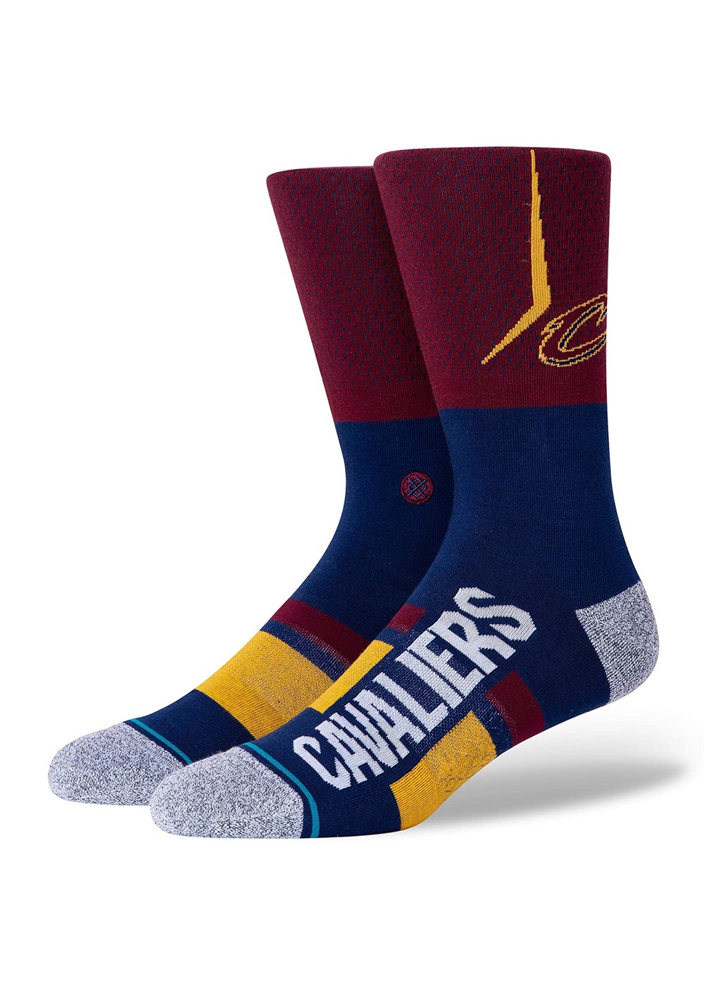 Stance Cleveland Cavaliers Shortcut 2 Socks Maroon