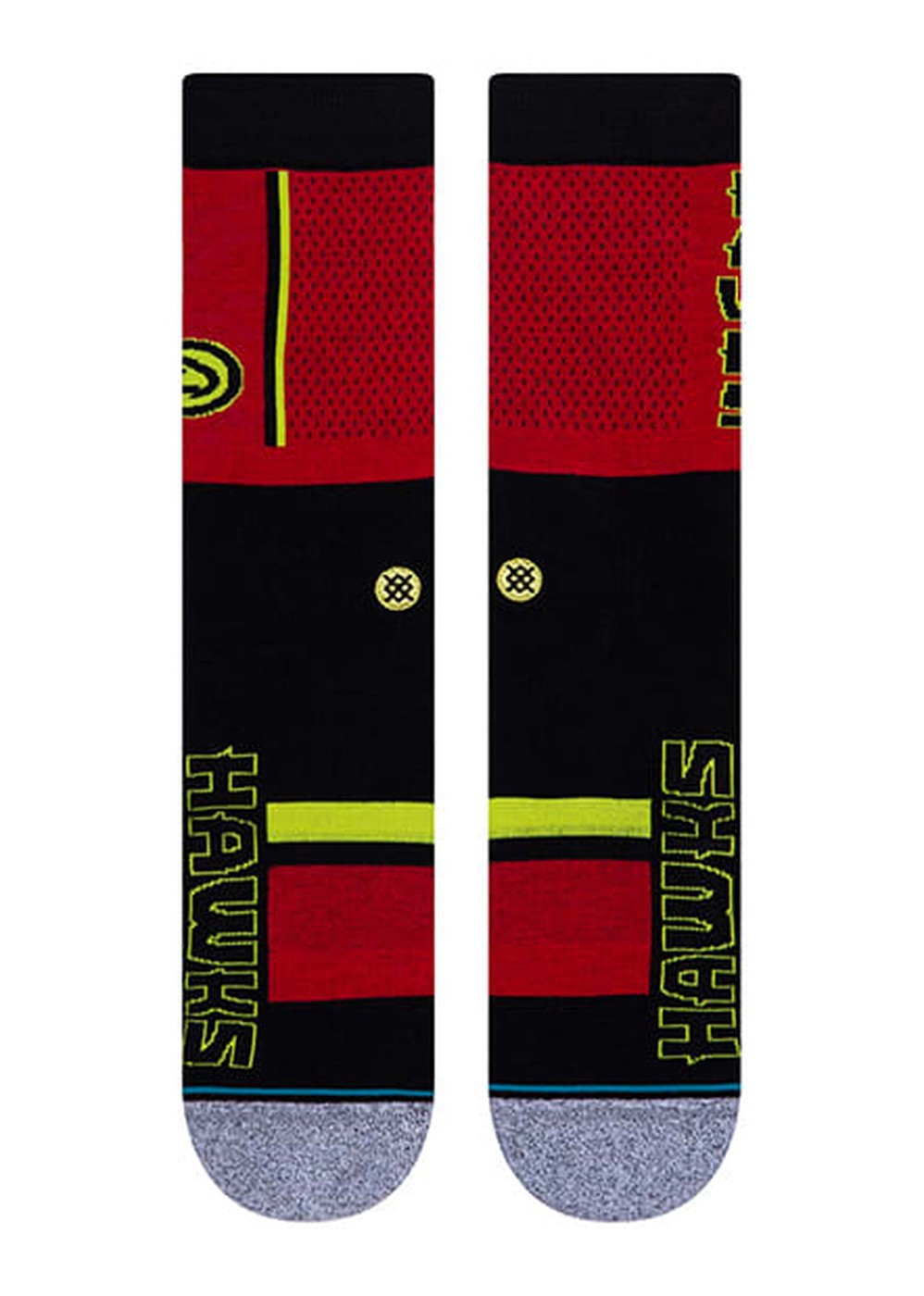 Stance Atlanta Hawks Shortcut 2 Socks Red