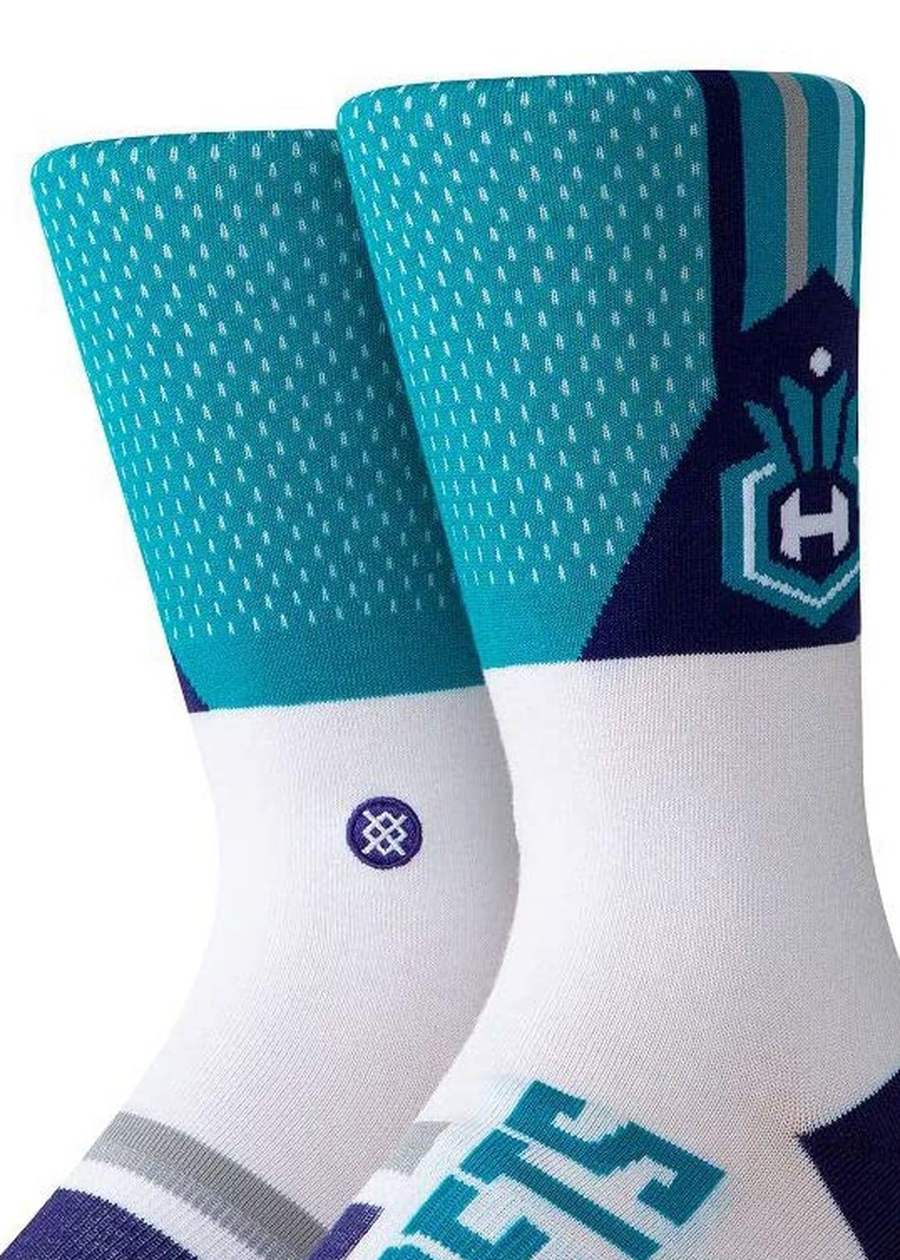 Stance Charlotte Hornets Shortcut 2 Socks Teal
