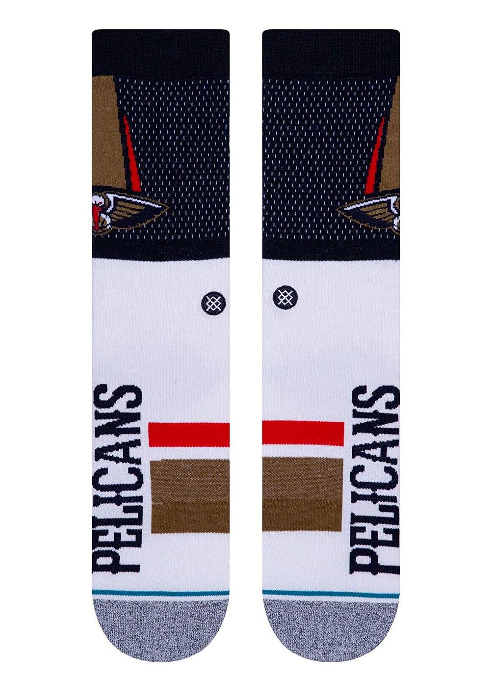 Stance New Orleans Pelicans Shortcut 2 Socks Navy