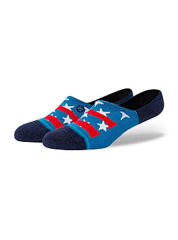 Stance Freedom Strike No Show Socks Blue