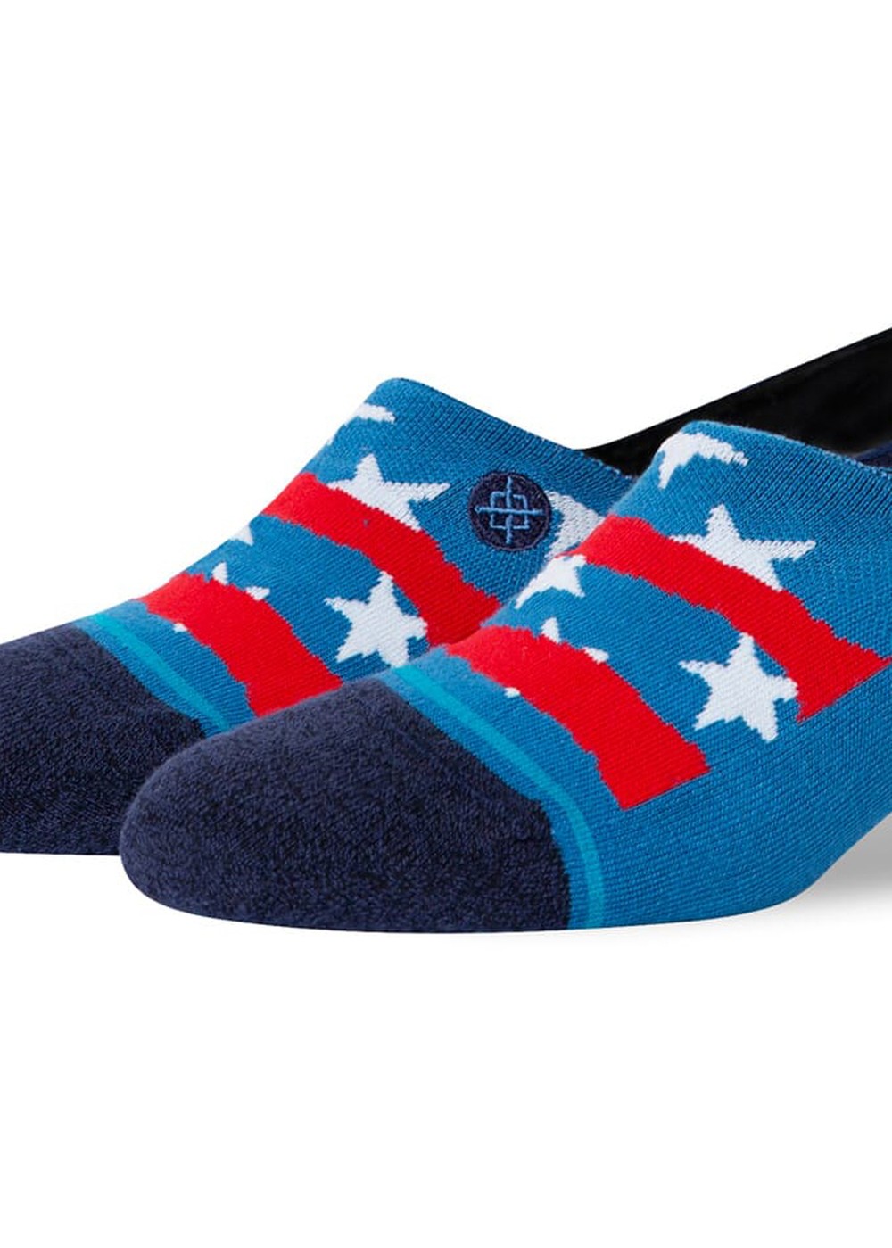 Stance Freedom Strike No Show Socks Blue