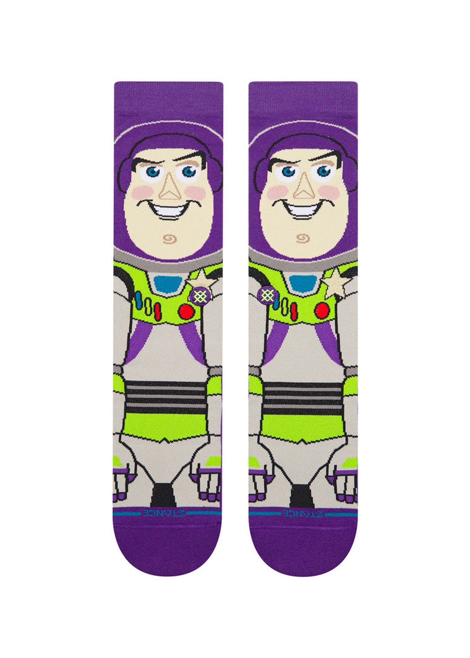 Stance x Toy Story Buzz Crew Socks Purple