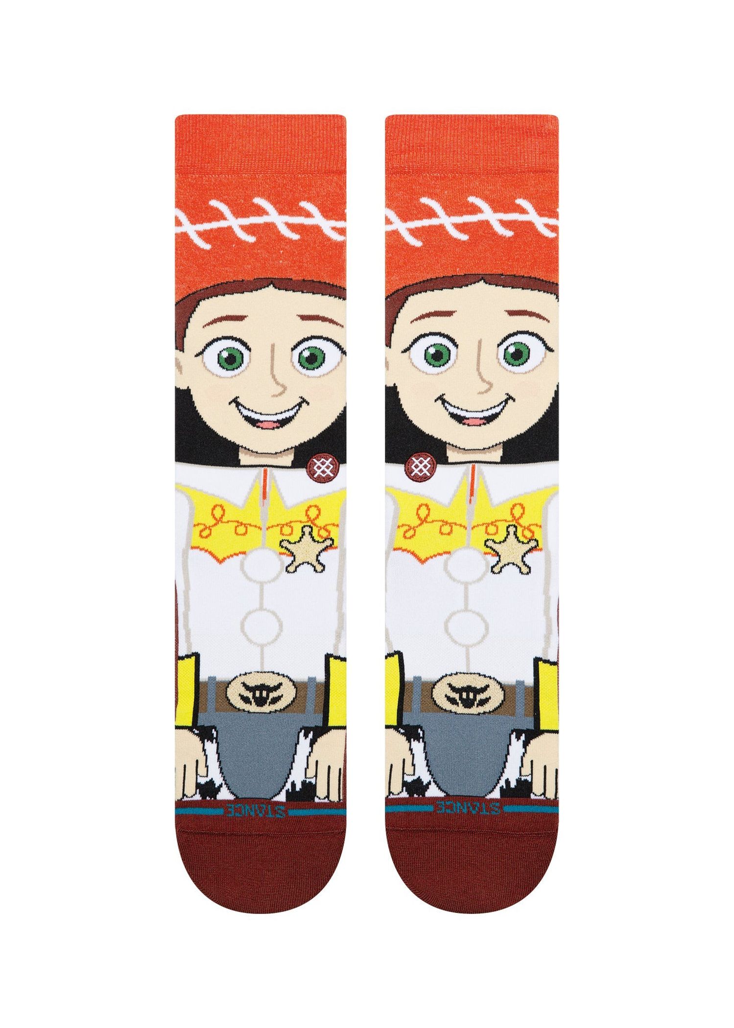 Stance x Toy Story Jessie Crew Socks Red