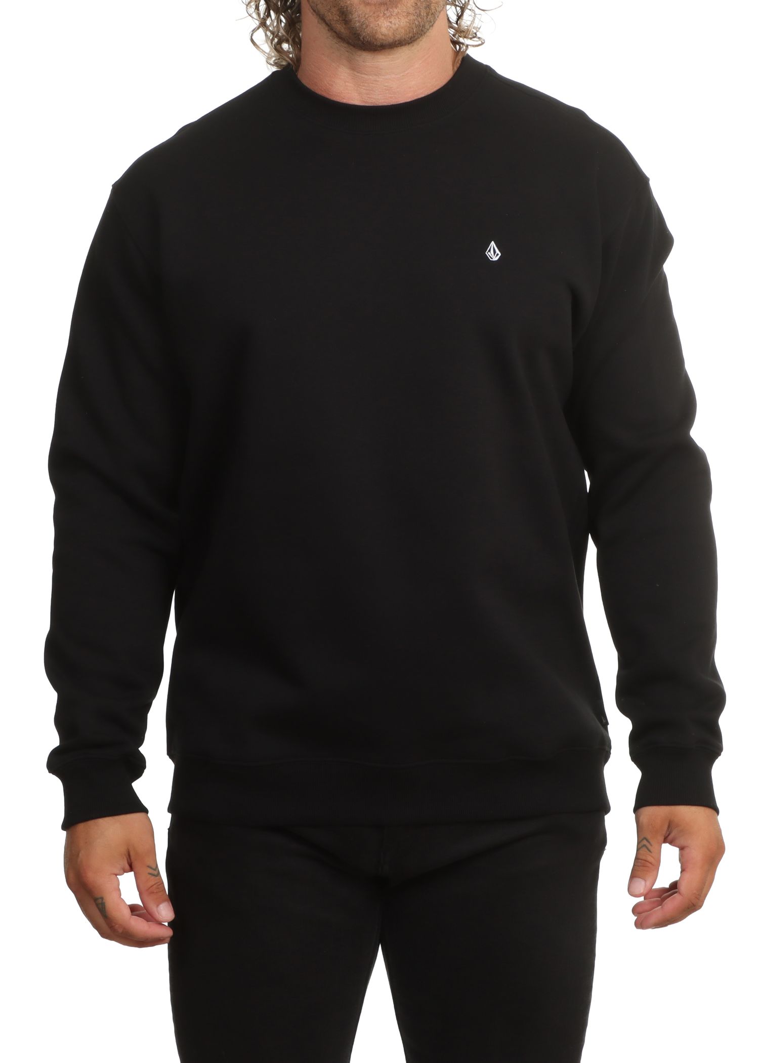 Volcom Single Stone Crew Black