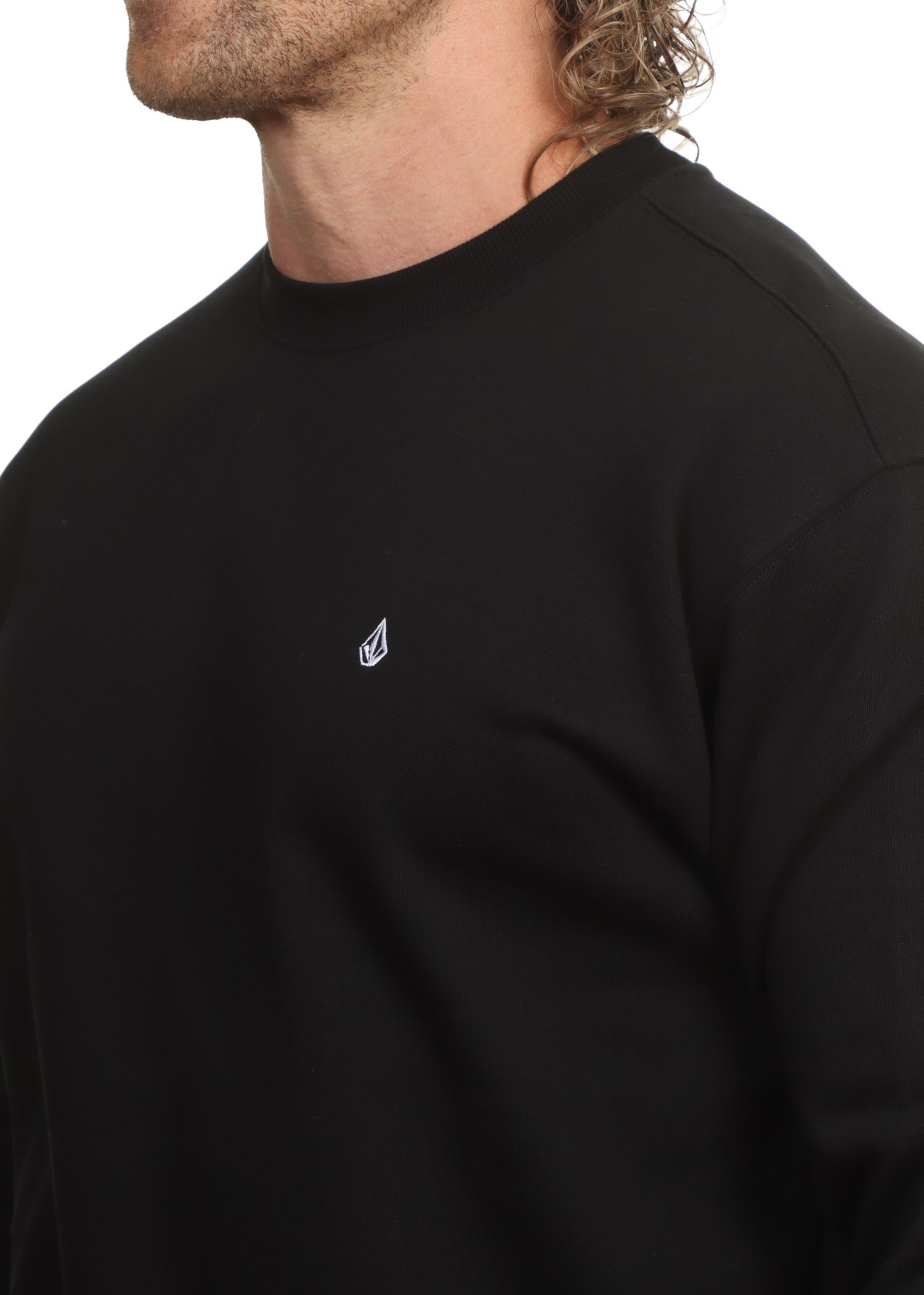 Volcom Single Stone Crew Black