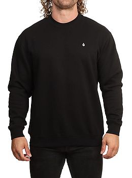 Volcom Single Stone Crew Black