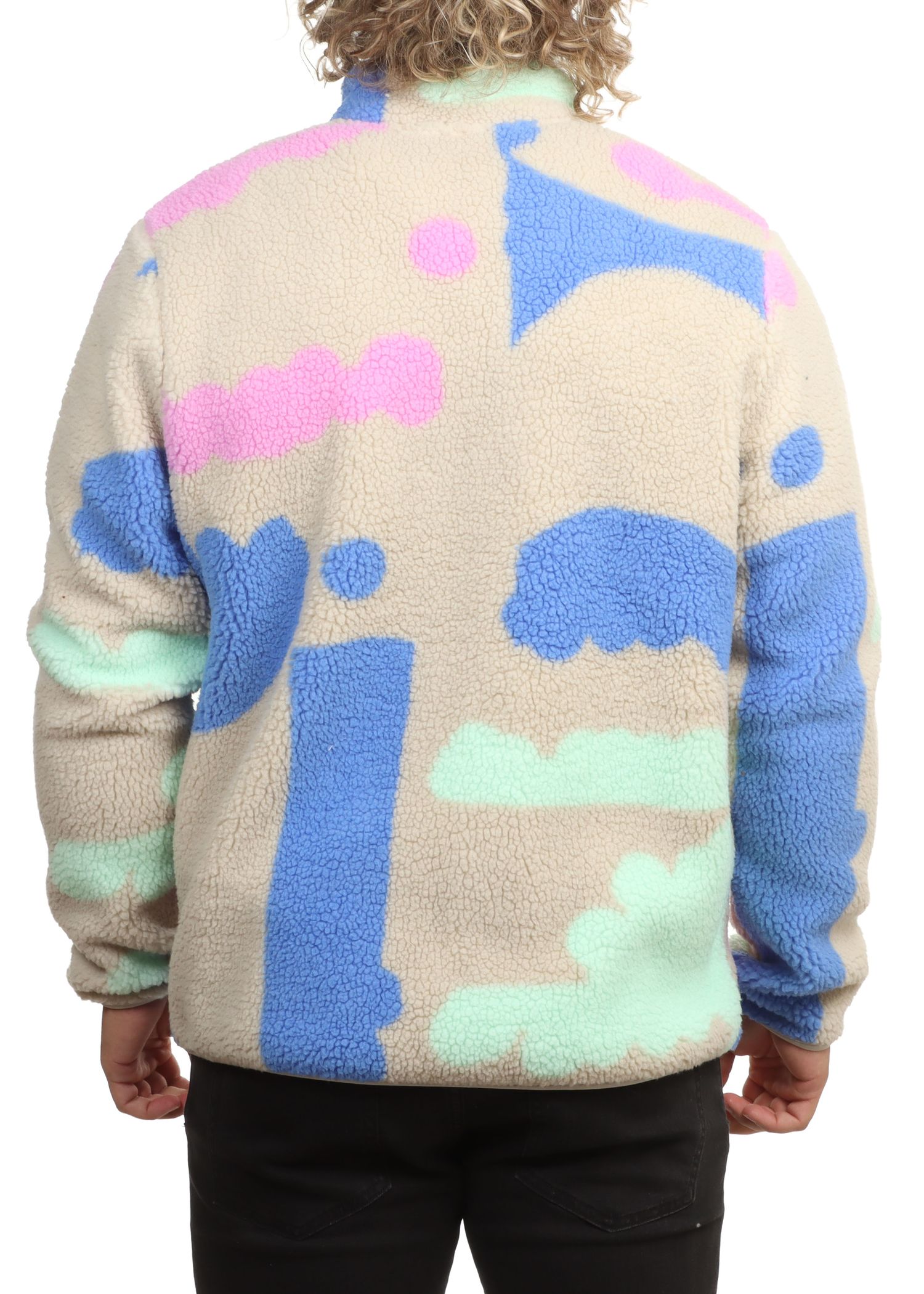 Volcom Carrau Fuzzar Zip Fleece Multi