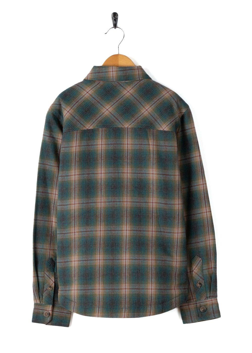 Saltrock Boys Wiley Lined Shirt Dark Teal
