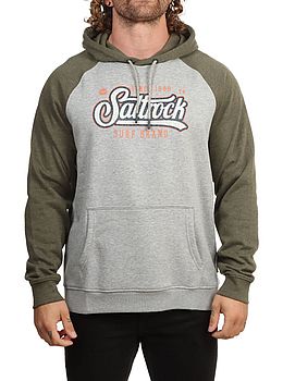 Saltrock Pitcher Hoodie Dark Green