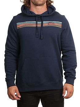 Saltrock Torn Stripe Hoodie Blue Dress