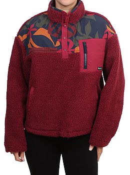 Saltrock Balance Panel Fleece Dark Pink