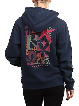 Saltrock Balance Wild Hoodie Blue Dress