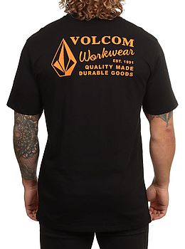 Volcom Workwear Tee Black