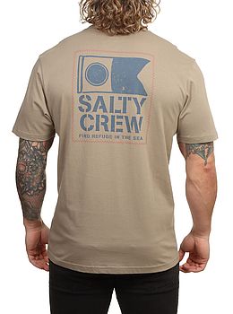 Salty Crew Stitched Tee Twig