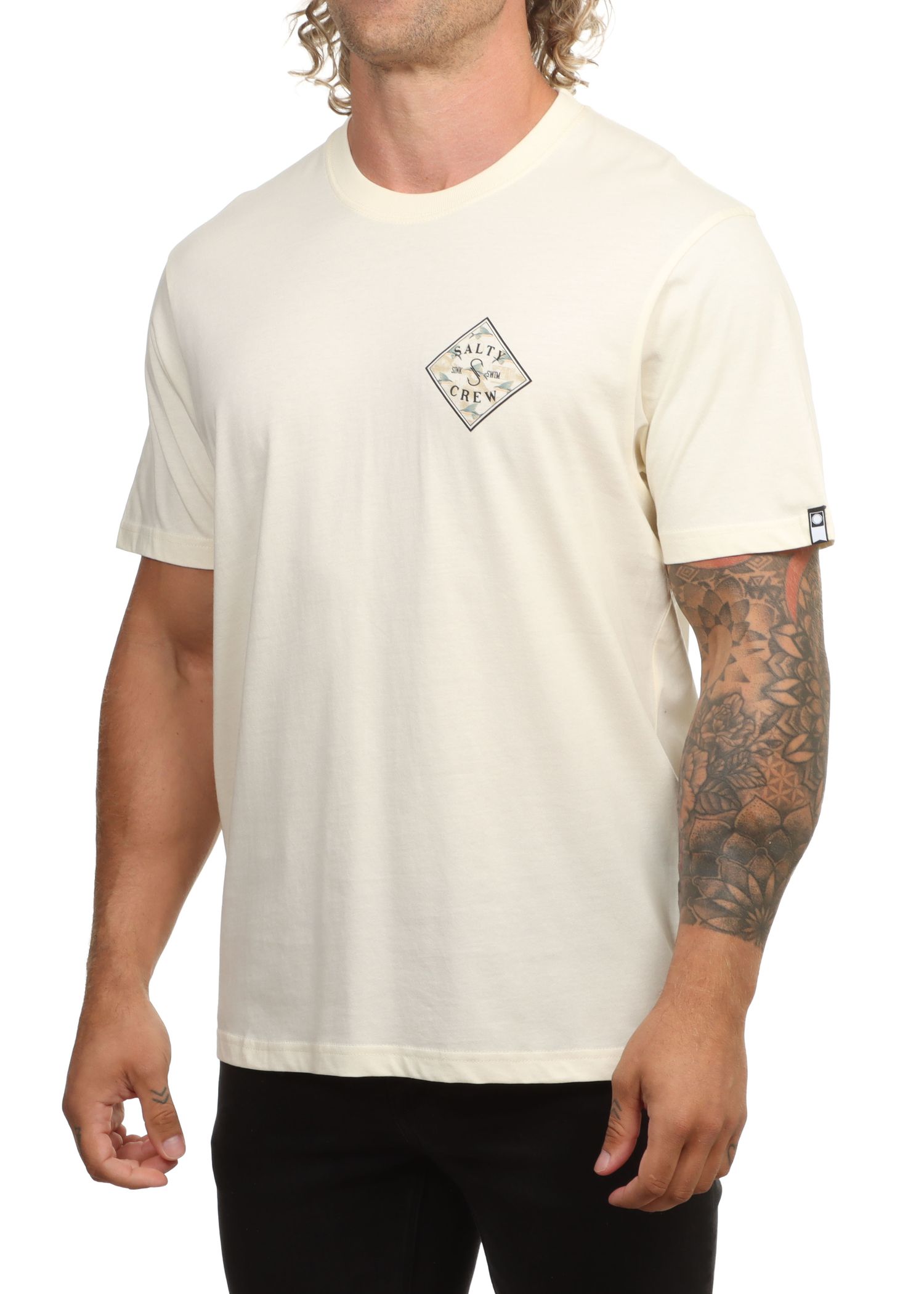 Salty Crew Tippet Fill Tee Moonbeam