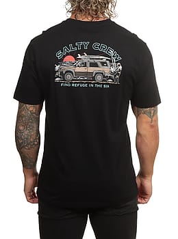 Salty Crew Get Ready Tee Black
