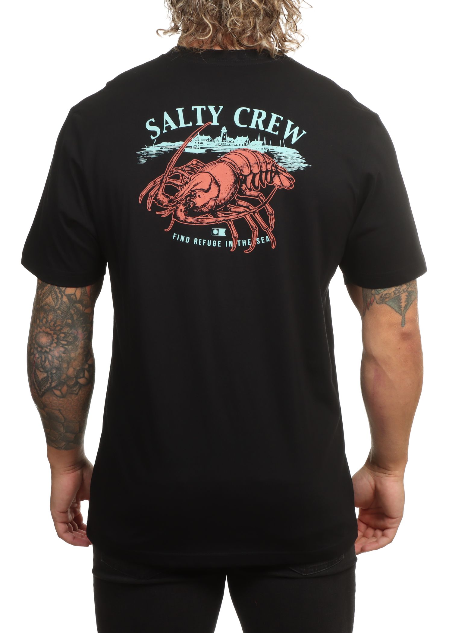 Salty Crew Shelled Tee Black