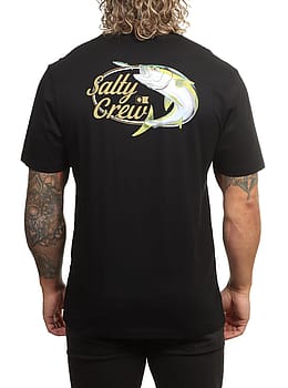 Salty Crew Yellow Tailed Classic Tee Black