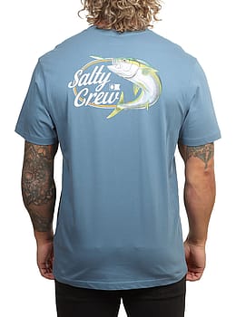 Salty Crew Yellow Tailed Classic Tee Slate