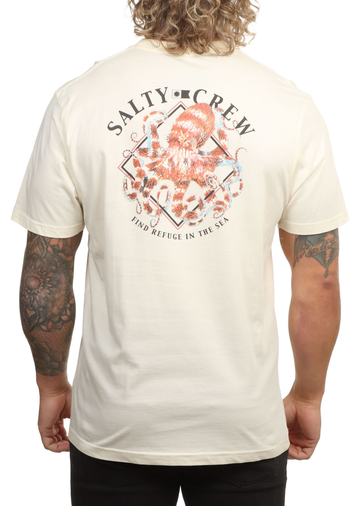 Salty Crew Octopod Tee Moonbeam