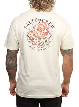 Salty Crew Octopod Tee Moonbeam
