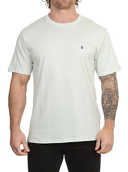 Volcom Stone Blanks Tee Cloud Blue