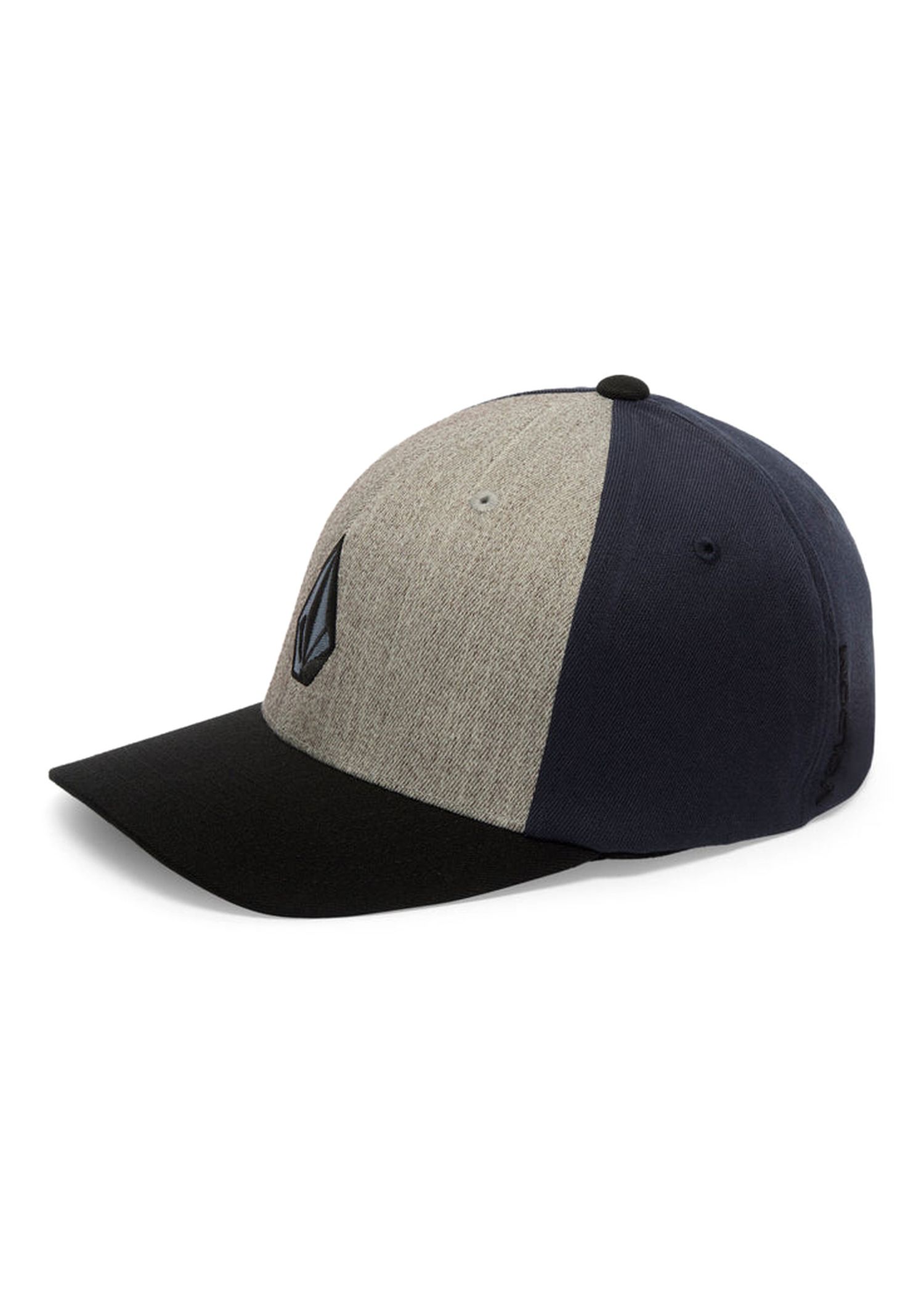 Volcom Full Stone Hthr Flexfit Cap Storm Blue