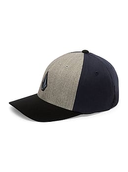 Volcom Full Stone Hthr Flexfit Cap Storm Blue