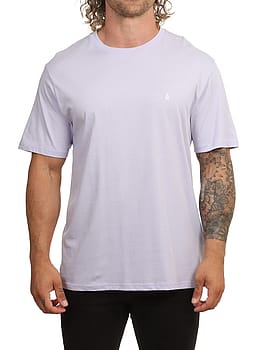 Volcom Stone Blanks Tee Lavender Aura
