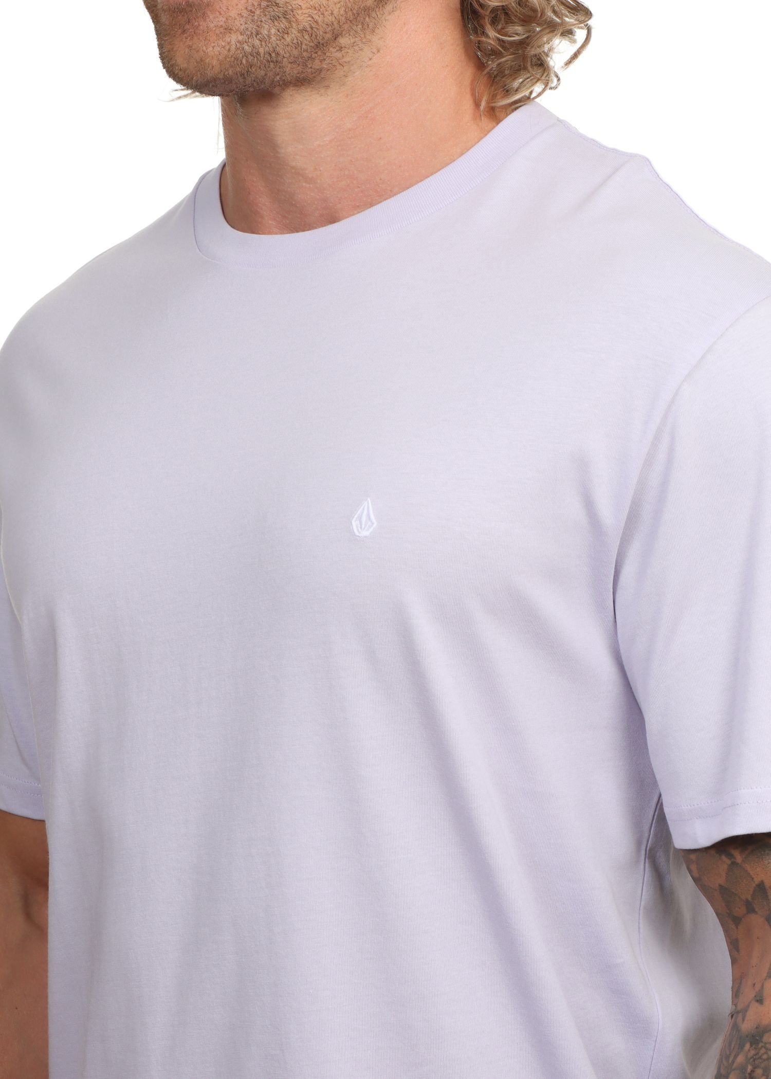 Volcom Stone Blanks Tee Lavender Aura