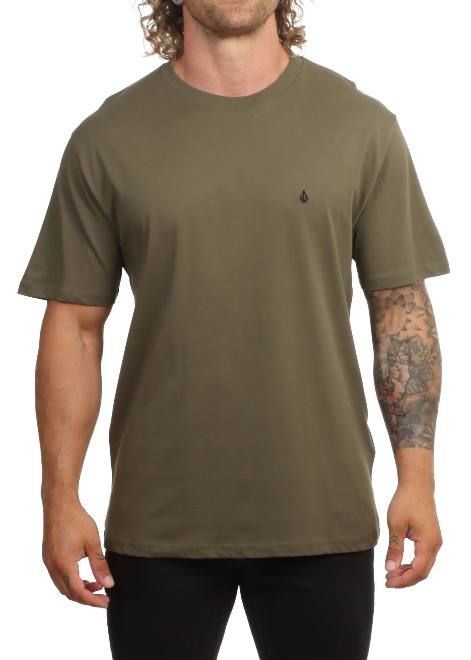 Volcom Stone Blanks Tee Wintermoss