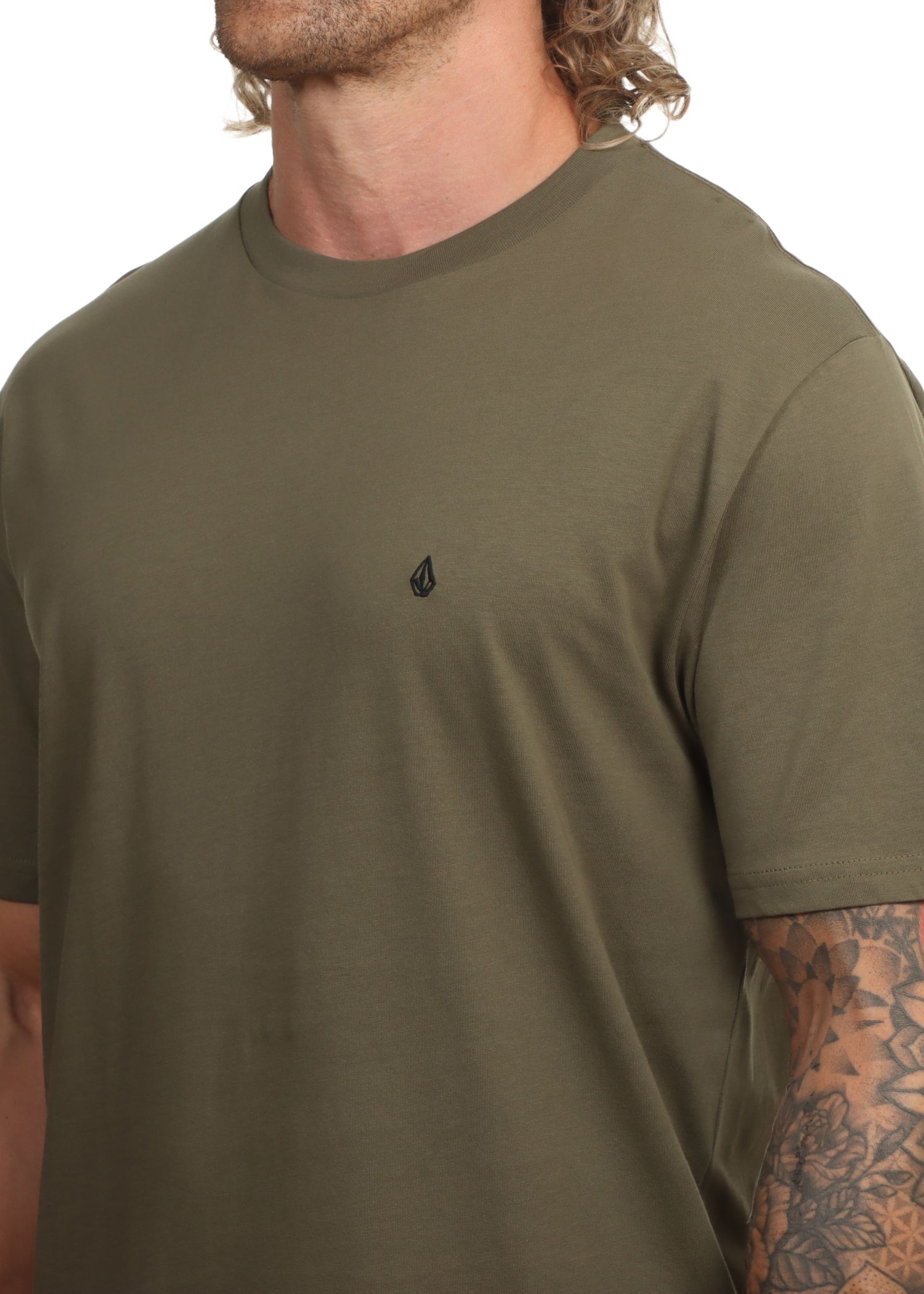 Volcom Stone Blanks Tee Wintermoss