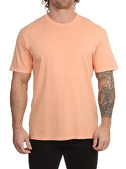 Volcom Solid Stone Emb Tee Pale Peach