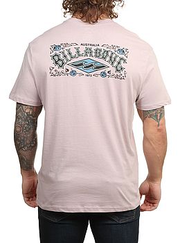 Billabong Heritage Arch Premium Tee Purple