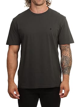 Volcom Solid Stone Emb Tee Black