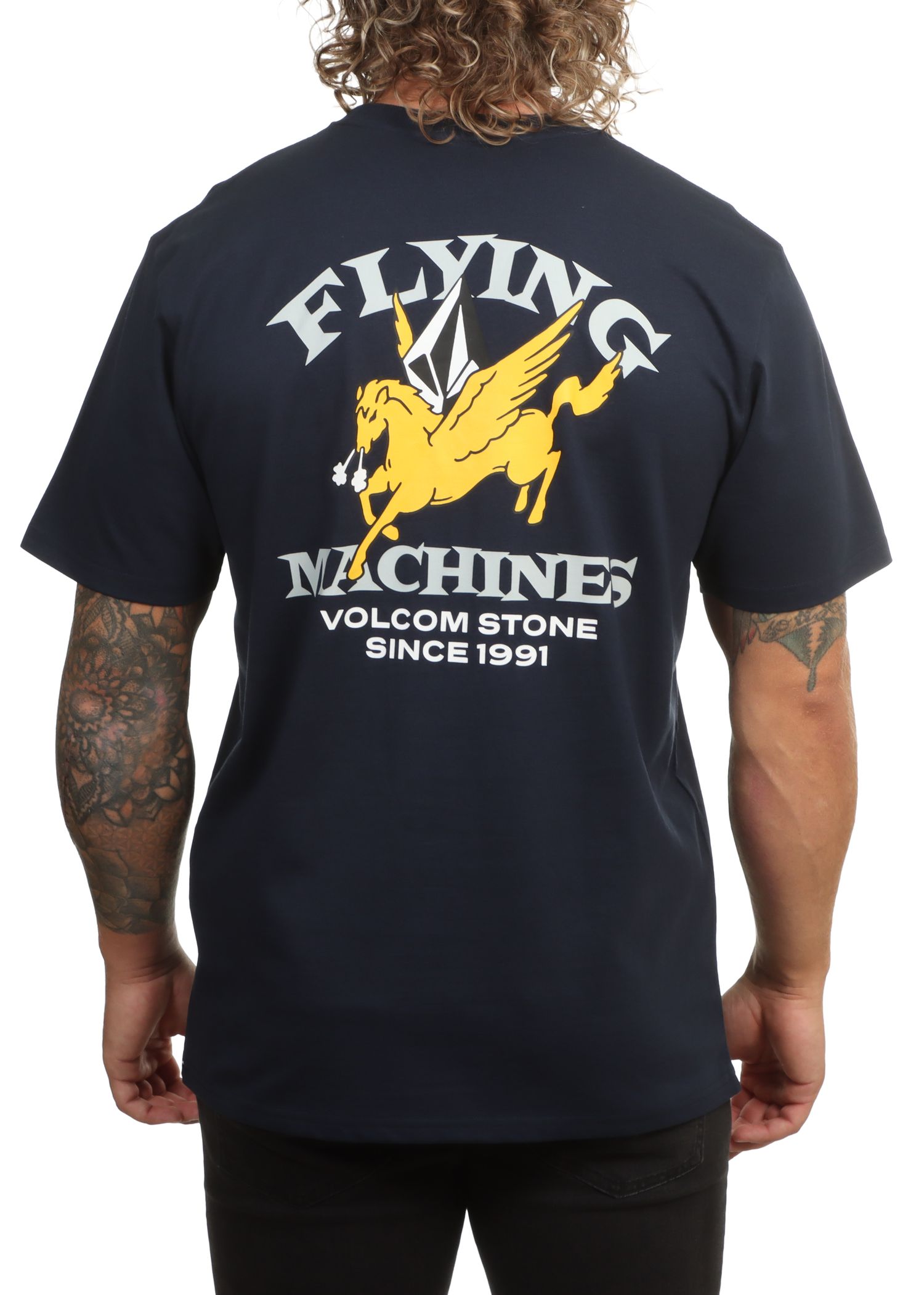 Volcom Flying Machine Tee Marine