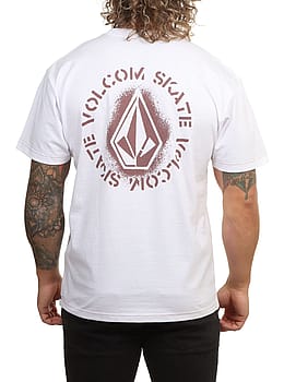 Volcom Skidder Tee White