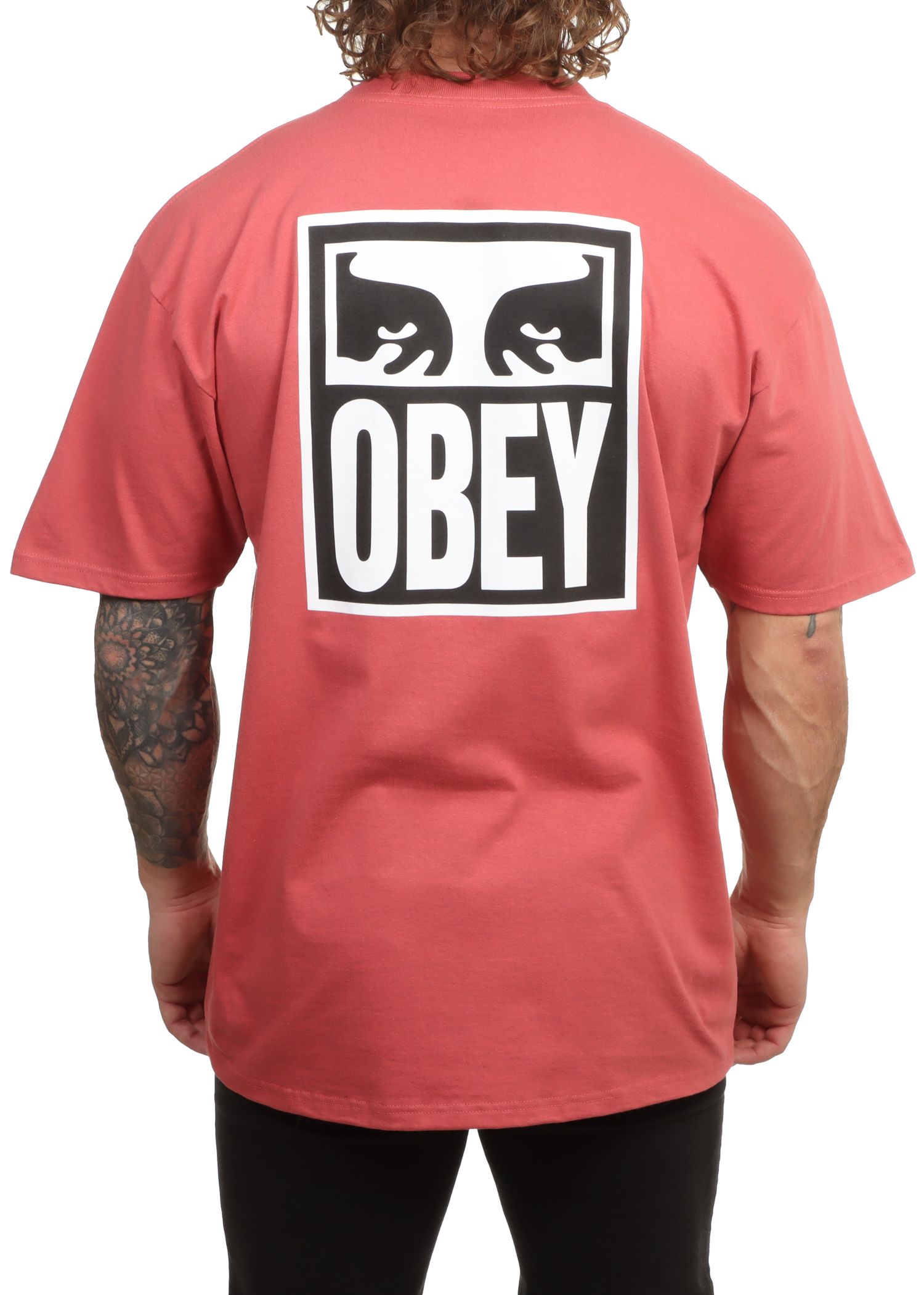 Obey Eyes Icon 2 Tee Mineral Red
