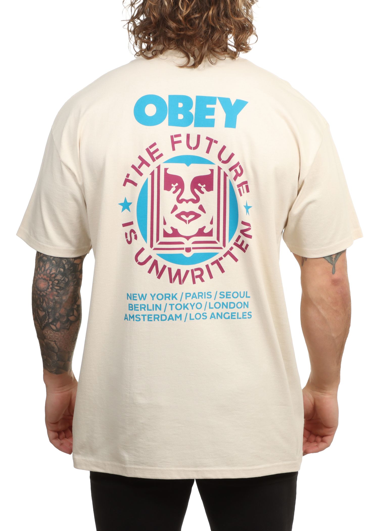 Obey Future Unwritten Tee Cream