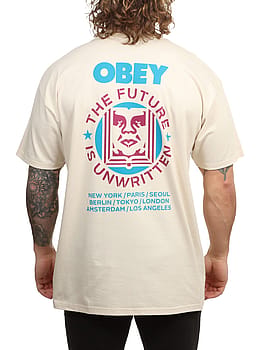 Obey Future Unwritten Tee Cream