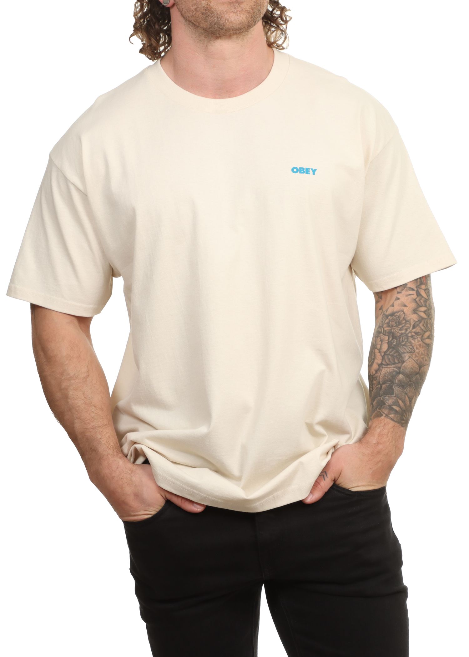 Obey Future Unwritten Tee Cream