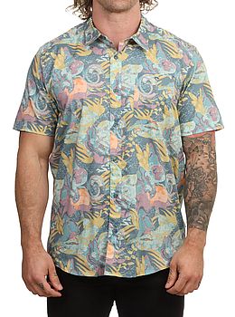 Patagonia Go To Shirt Moon Tripper Blue Sage