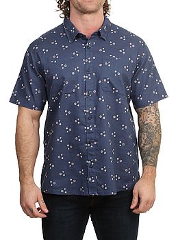 Patagonia Back Step Shirt Bouquet Dolomite Blue
