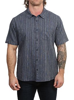 Patagonia Back Step Shirt Rapids New Navy