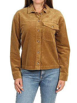 Volcom Sha Lala Shacket Vintage Gold
